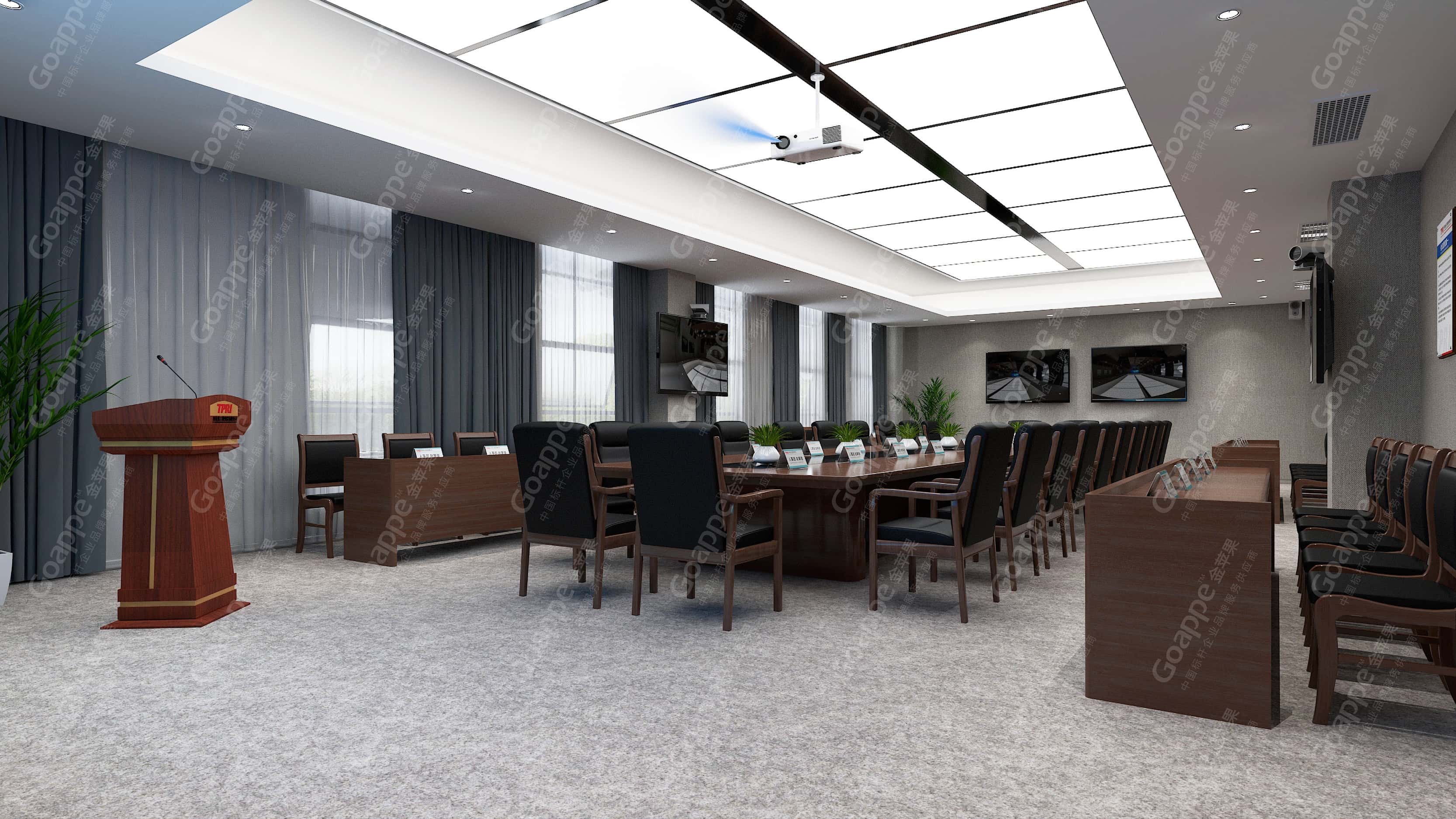 看多功能新媒體會(huì)議室如何一步到位!